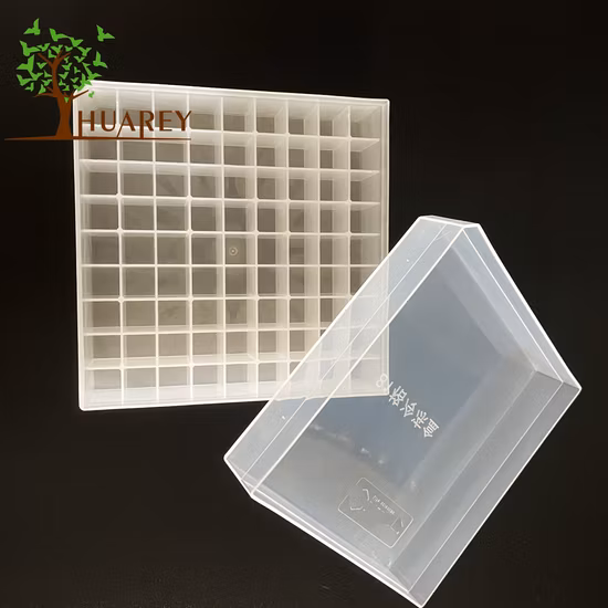 The Best Selling PCR Transparent 96-Well Plate Is 0.2ml Tube for Research PCR Plate