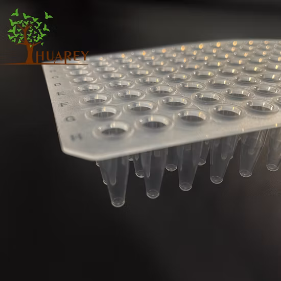 The Best Selling PCR Transparent 96-Well Plate Is 0.2ml Tube for Research PCR Plate