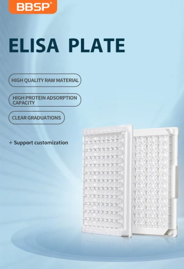 ナチュラル 96 ウェル Elisa プレート、病院研究所用、その他のラボ用品用