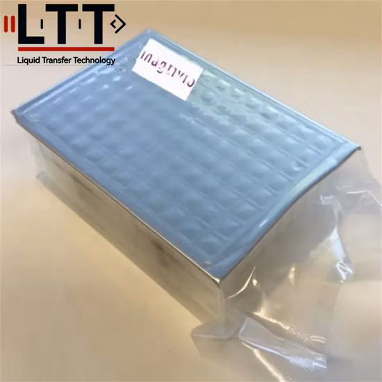 PCR プレートに直接使用する使い捨て粘着シール フィルム